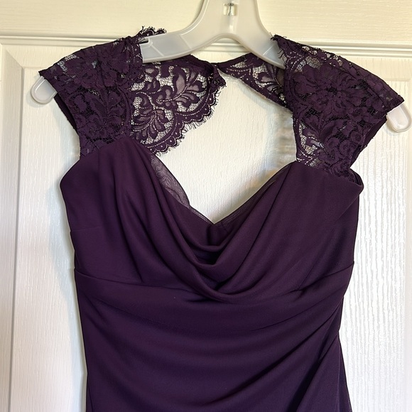 Formal dress with shawl - Picture 2 of 4